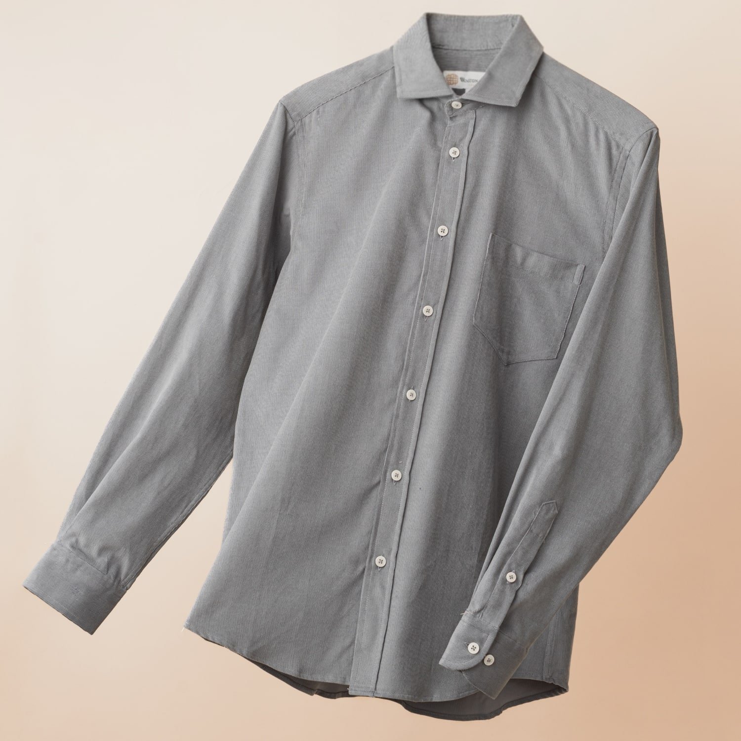 Camisa Corduroy-Gris-Winstonandharry-3 Camisa Corduroy - Image 1